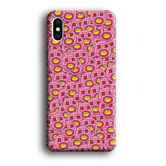 Cherry Bomb Collection iPhone X Case-Plastic / Full Wrap (3D Case)-Xtracase