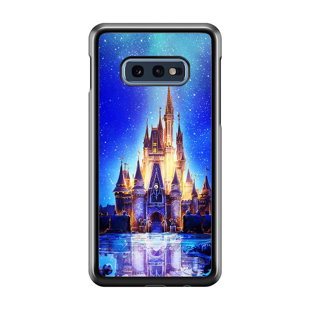 Cinderella Castle Samsung Galaxy S10E Case-Rubber / Black (2D Case)-Xtracase