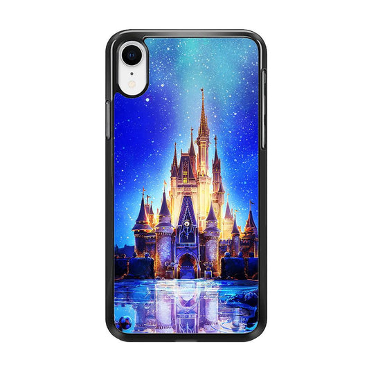 Cinderella Castle iPhone XR Case-Rubber / Black (2D Case)-Xtracase