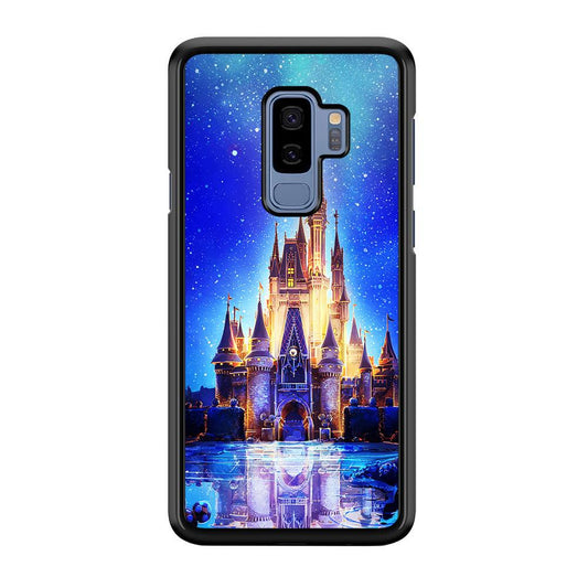 Cinderella Castle Samsung Galaxy S9 Plus Case-Rubber / Black (2D Case)-Xtracase