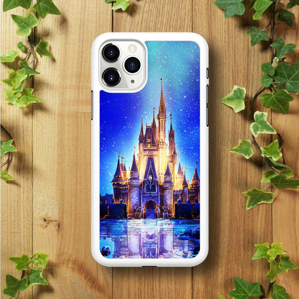 Cinderella Castle iPhone 11 Pro Case-Rubber / White (2D Case)-Xtracase