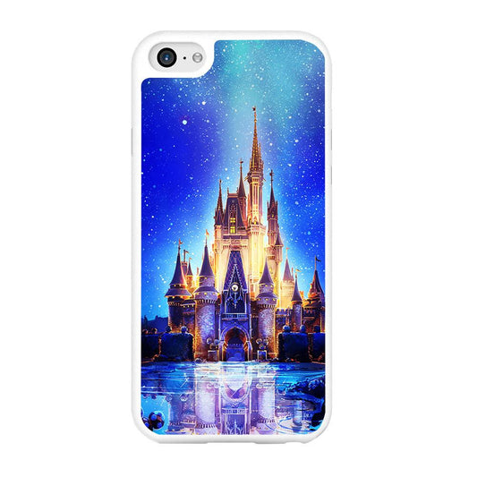 Cinderella Castle iPhone 6 | 6s Case-Rubber / White (2D Case)-Xtracase