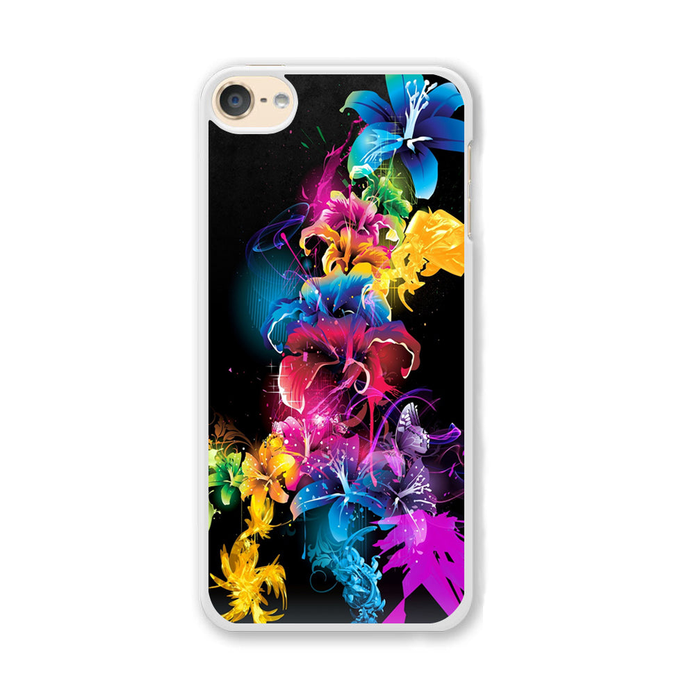Colorful Flower Art iPod Touch 6 Case