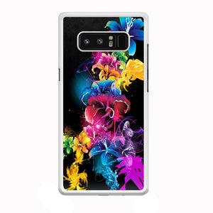 Colorful Flower Art Samsung Galaxy Note 8 Case