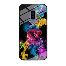 Load image into Gallery viewer, Colorful Flower Art Samsung Galaxy S9 Plus Case
