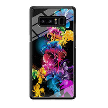 Load image into Gallery viewer, Colorful Flower Art Samsung Galaxy Note 8 Case
