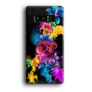 Colorful Flower Art Samsung Galaxy Note 8 Case