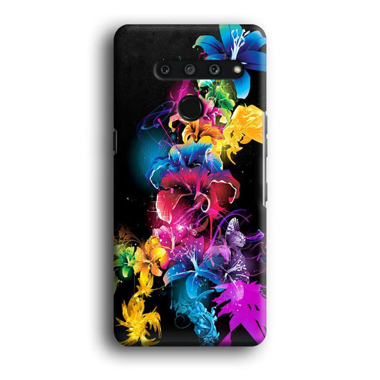 Colorful Flower Art LG V50 3D Case-Xtracase