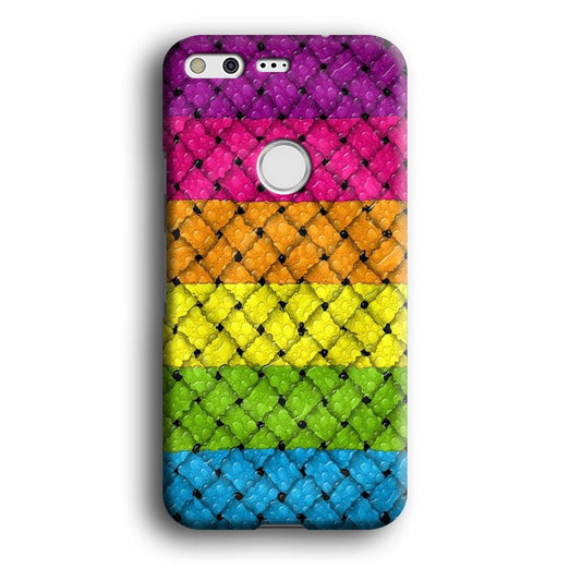 Colorful Weave Bubble Google Pixel 3D Case-Xtracase