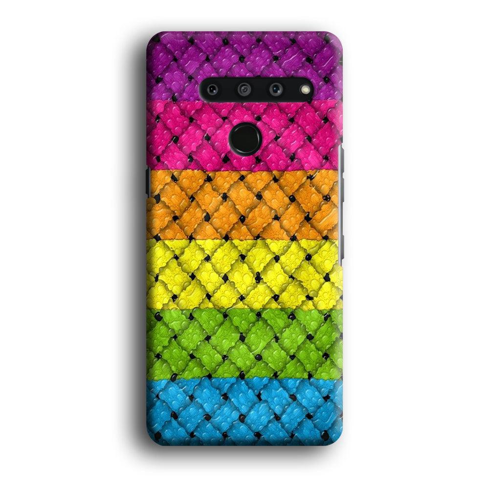 Colorful Weave Bubble LG V50 3D Case-Xtracase