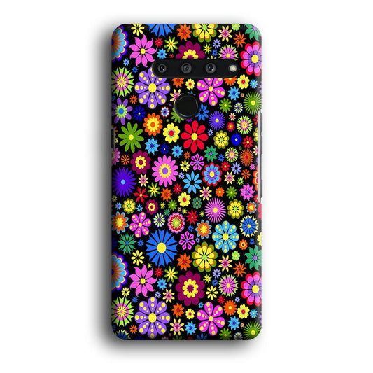 Colorfull Flower Pattern LG V50 3D Case-Xtracase