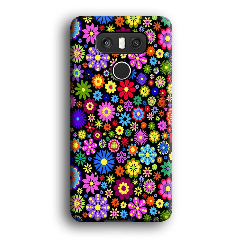 Colorfull Flower Pattern LG G6 3D Case-Xtracase