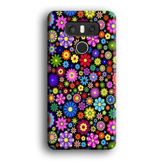 Colorfull Flower Pattern LG G6 3D Case-Xtracase
