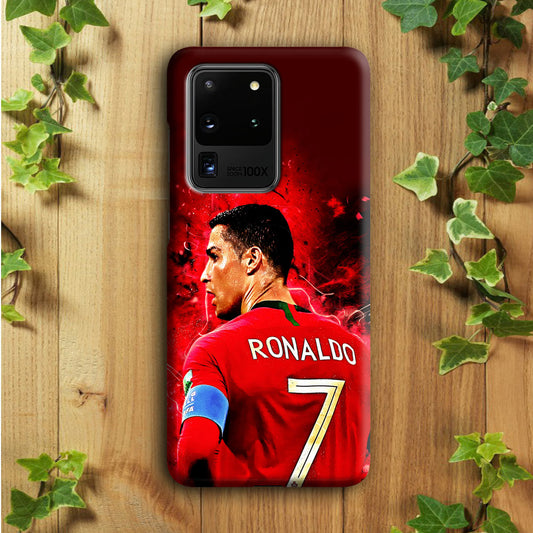 Cristiano Ronaldo Art Samsung Galaxy S20 Ultra Case