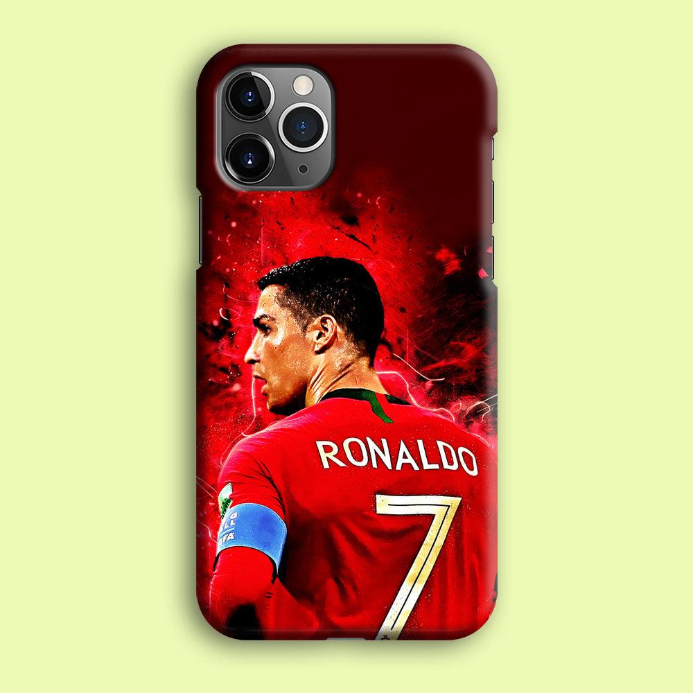 Cristiano Ronaldo Art iPhone 12 Pro Case-Plastic / Full Wrap (3D Case)-Xtracase