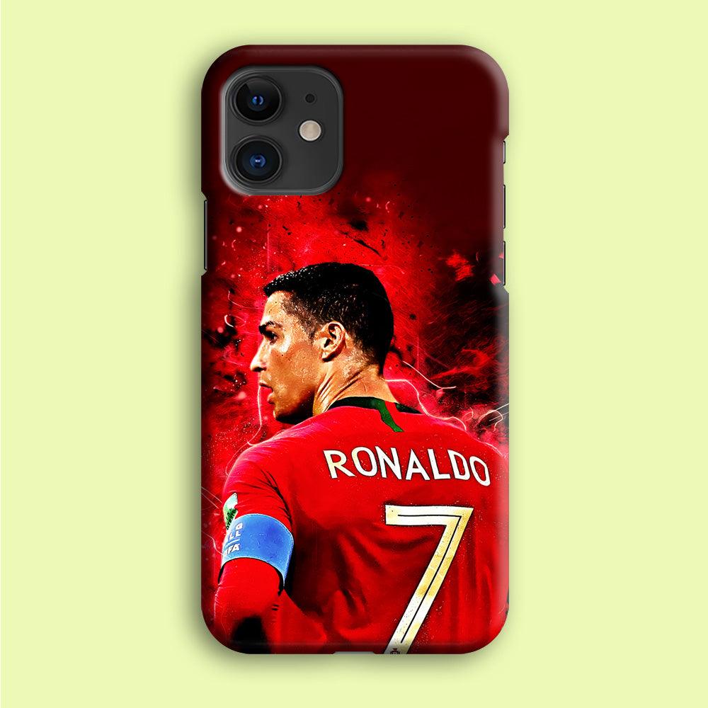 Cristiano Ronaldo Art iPhone 12 Case-Plastic / Full Wrap (3D Case)-Xtracase