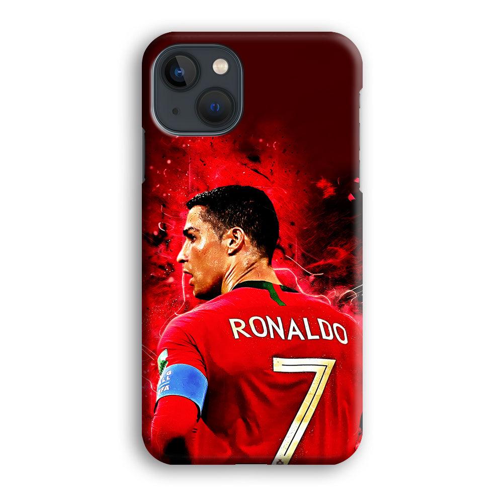 Cristiano Ronaldo Art iPhone 13 Case-Plastic / Full Wrap (3D Case)-Xtracase