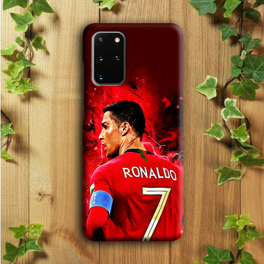 Cristiano Ronaldo Art Samsung Galaxy S20 Plus Case