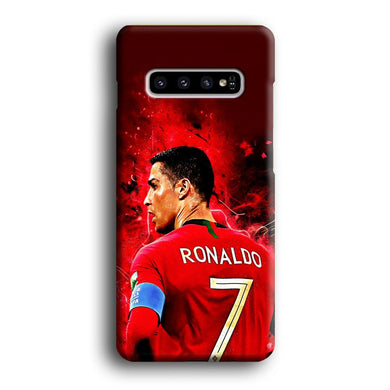 Cristiano Ronaldo Art Samsung Galaxy S10 Plus Case