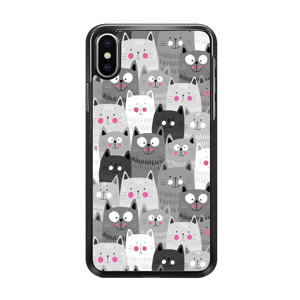 Cute Cat 001 iPhone Xs Max Case