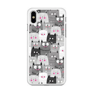 Cute Cat 001 iPhone Xs Case