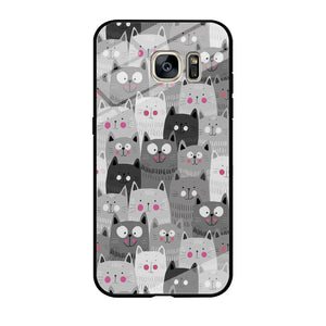 Cute Cat 001 Samsung Galaxy S7 Case