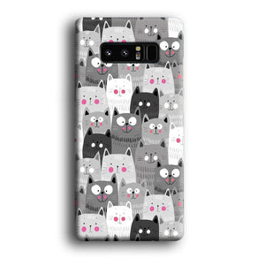 Cute Cat 001 Samsung Galaxy Note 8 Case