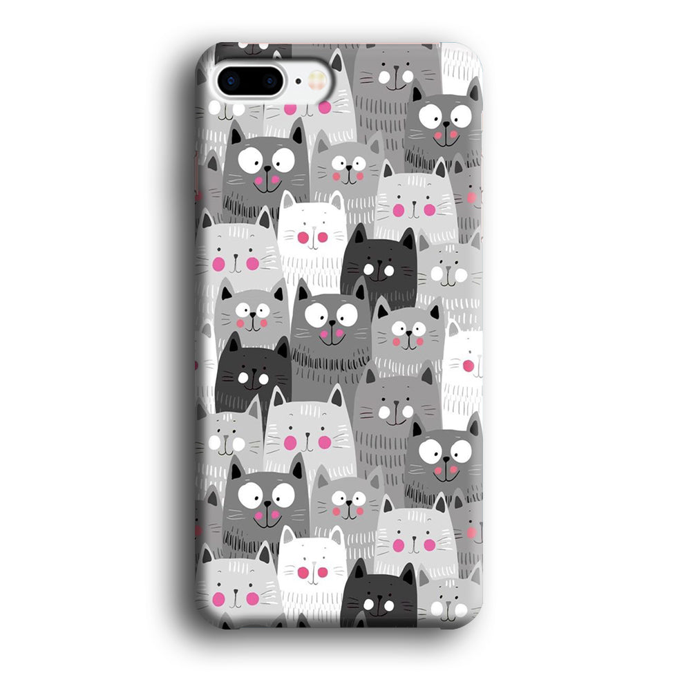 Cute Cat 001 iPhone 7 Plus Case