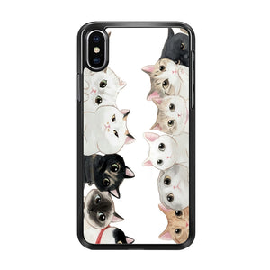 Cute Cat 002 iPhone Xs Case