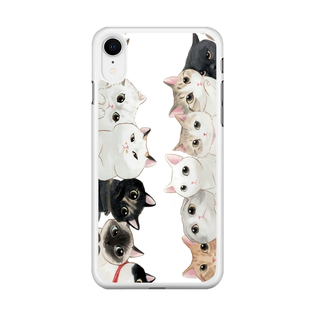 Cute Cat 002 iPhone XR Case