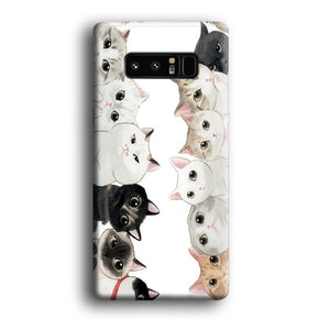 Cute Cat 002 Samsung Galaxy Note 8 Case