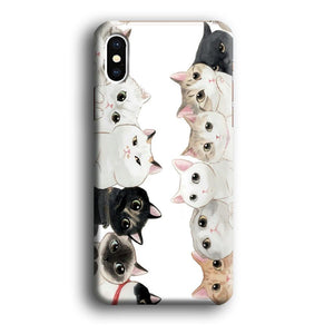 Cute Cat 002 iPhone X Case