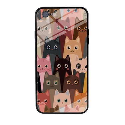 Cute Cat Doodle iPhone 12 Case-Xtracase