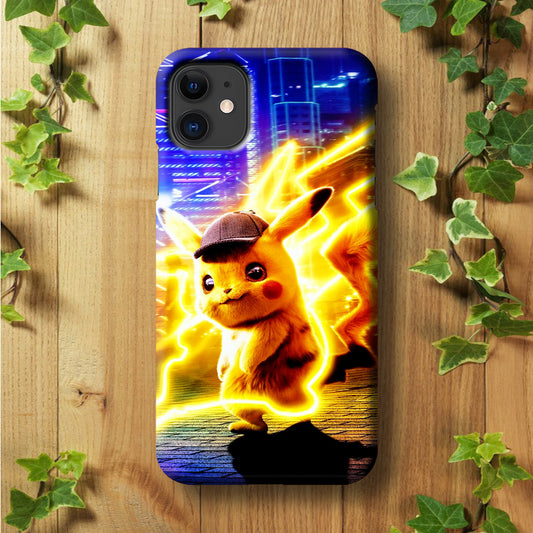 Cute Detective Pikachu iPhone 11 Case