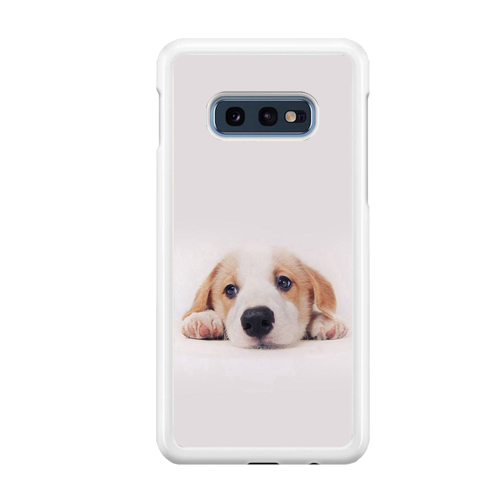 Cute Face Dog 002 Samsung Galaxy S10E Case