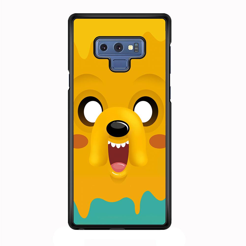Cute Jake Adventure Time Samsung Galaxy Note 9 Case-Plastic / Full Wrap (3D Case)-Xtracase