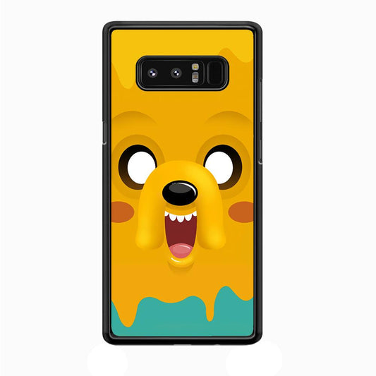 Cute Jake Adventure Time Samsung Galaxy Note 8 Case-Plastic / Full Wrap (3D Case)-Xtracase