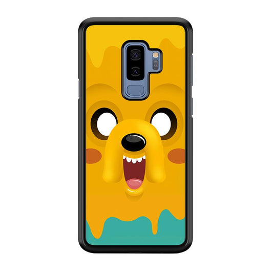 Cute Jake Adventure Time Samsung Galaxy S9 Plus Case-Plastic / Full Wrap (3D Case)-Xtracase