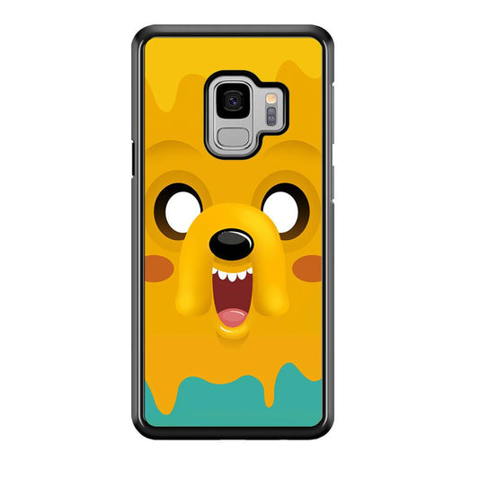 Cute Jake Adventure Time Samsung Galaxy S9 Case-Plastic / Full Wrap (3D Case)-Xtracase