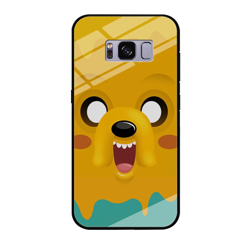 Cute Jake Adventure Time Samsung Galaxy S8 Case-Tempered Glass Case-Xtracase