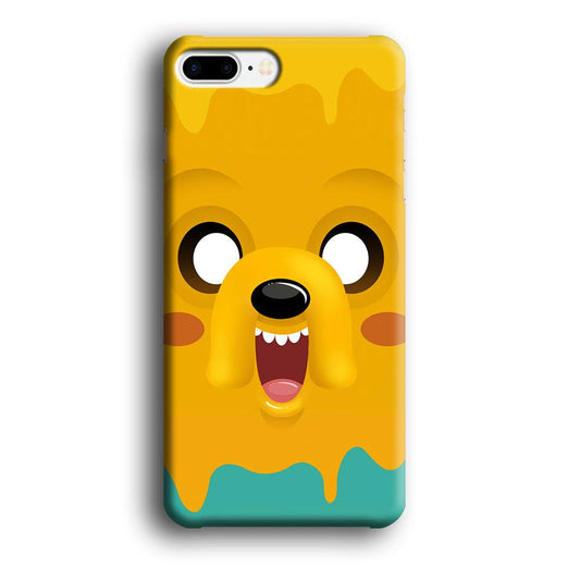 Cute Jake Adventure Time iPhone 7 Plus Case-Plastic / Full Wrap (3D Case)-Xtracase