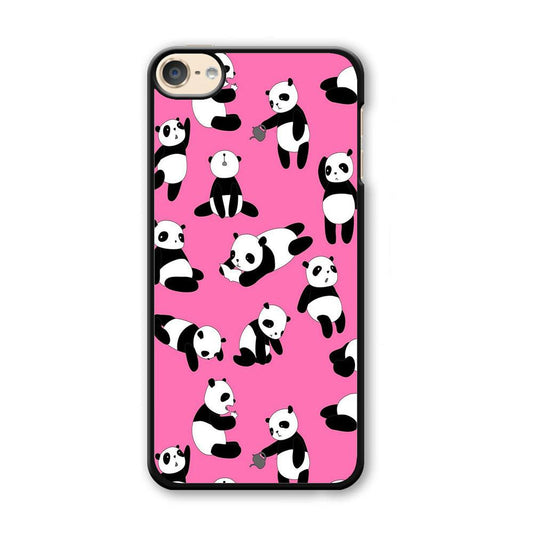 Cute Panda iPod Touch 6 Case-Plastic / Full Wrap (3D Case)-Xtracase