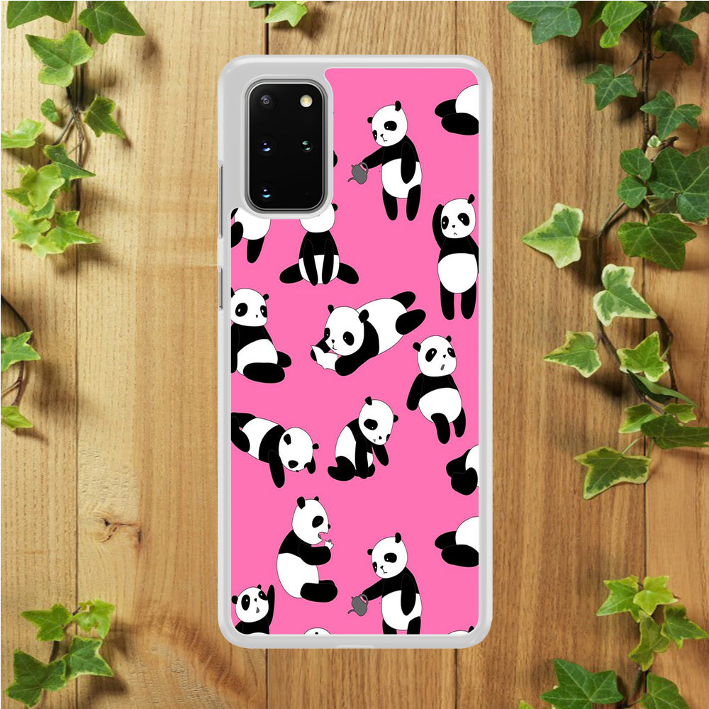 Cute Panda Samsung Galaxy S20 Plus Case