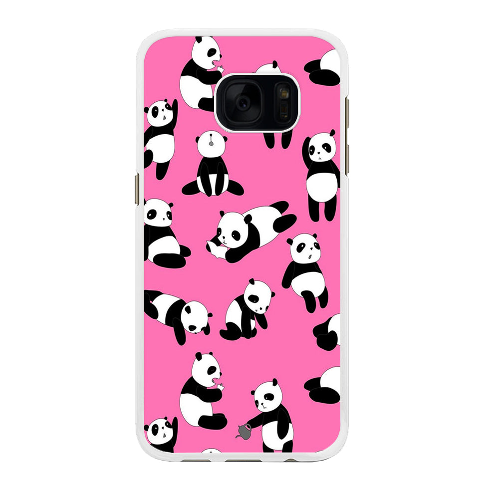 Cute Panda Samsung Galaxy S7 Edge Case