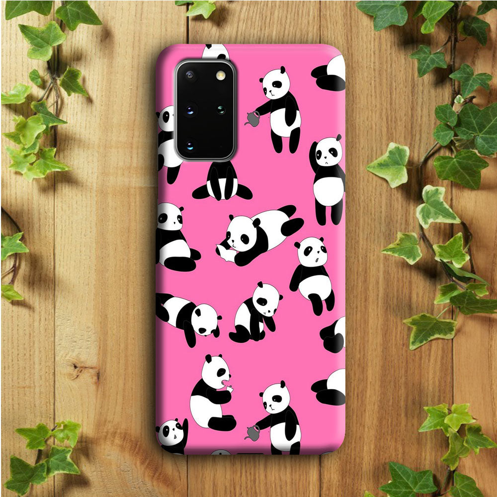 Cute Panda Samsung Galaxy S20 Plus Case