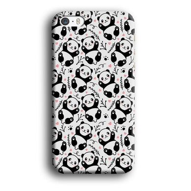 Cute Panda White Doodle iPhone 5 | 5s Case