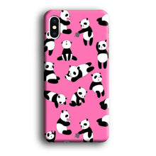 Load image into Gallery viewer, Cute Panda iPhone Xs Case