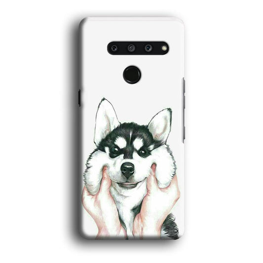 Cute Face Dog 001 LG V50 3D Case-Xtracase
