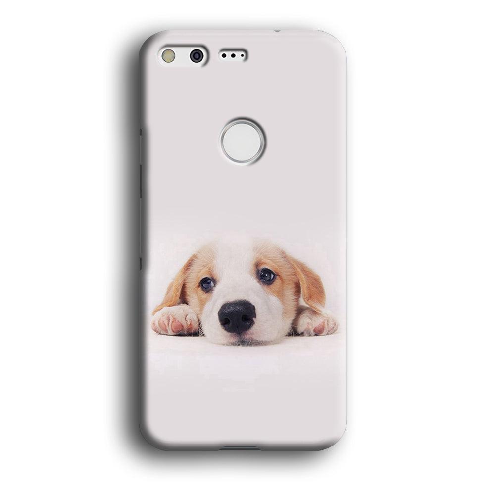 Cute Face Dog 002 Google Pixel XL 3D Case-Xtracase