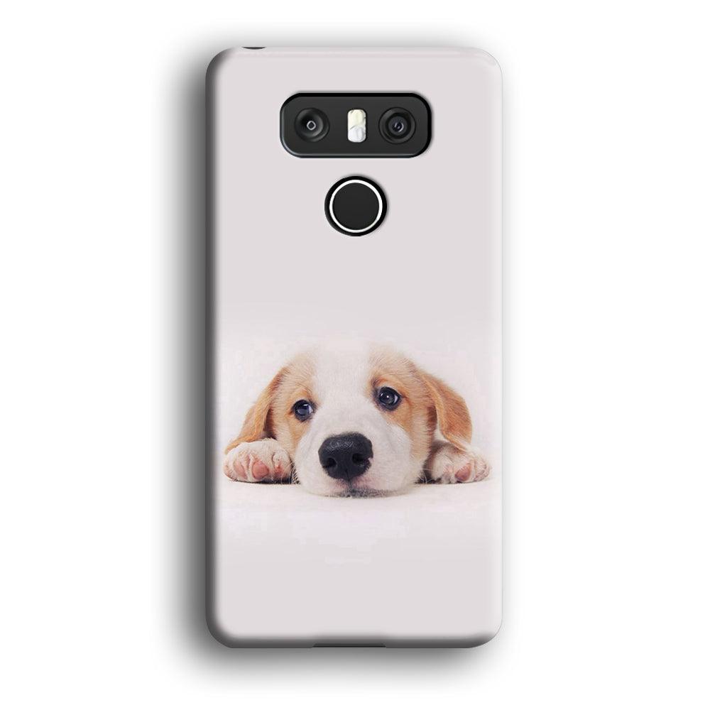 Cute Face Dog 002 LG G6 3D Case-Xtracase